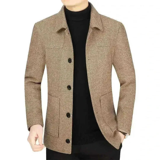 wool blend blazer | slim fit sport coat | business casual attire | energy saving