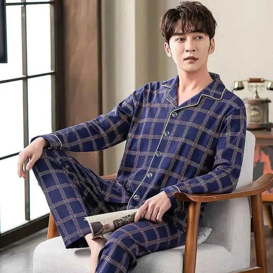 Cardigan Can Be Worn Outside Dad Wear Homewear Suit - Meifu Market