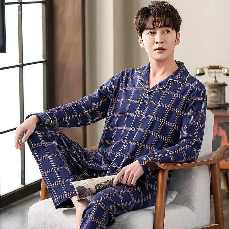 Cardigan Can Be Worn Outside Dad Wear Homewear Suit - Meifu Market