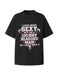 oversized graphic t-shirt | loose fit plus size | cotton blend t-shirt | ultrasonic cleaning