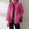 double-faced fleece fabric | high neck sweater women | warm cardigan for women | ultrasonic cleaning