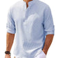 long sleeve casual shirt | cotton blend fabric | business casual wear | energy saving
