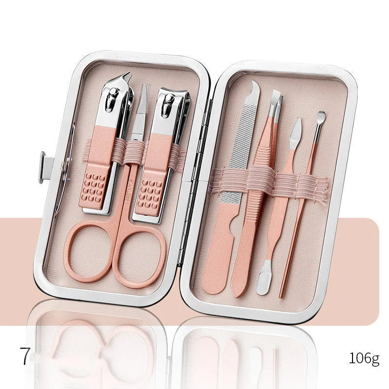 pedicure tool set for home use | heavy duty cuticle nippers | free shipping nail grooming kit | energy saving