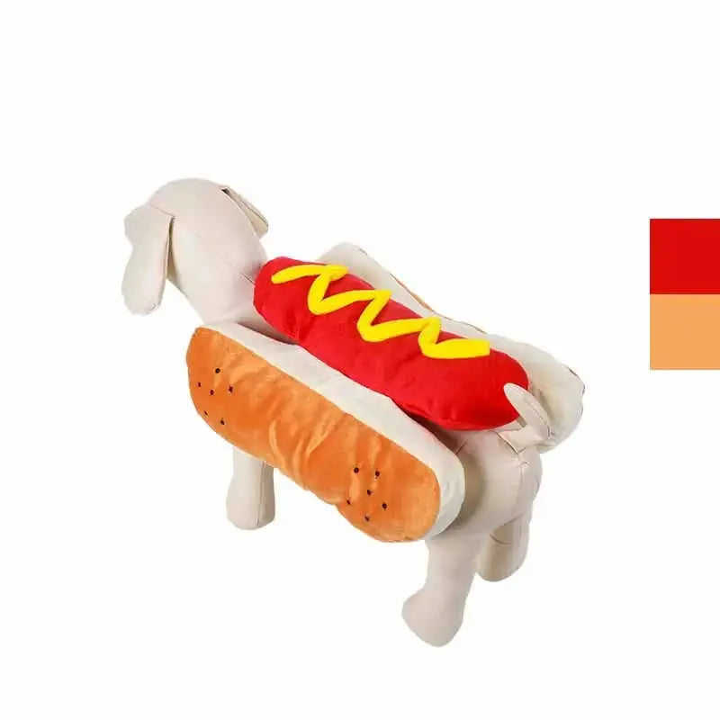 Funny Halloween Costumes For Dogs Puppy Pet Clothing Hot Dog Design Dog Clothes Pet Apparel Dressing Up Cat Party Costume ...
