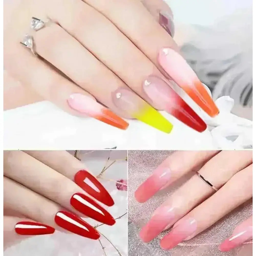 15g nail colored crystal extension glue SY12 - available style options