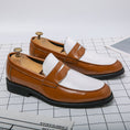 Summer New Men's Low-top Office Formal Leather Shoes Meifu Market