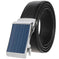 Cowhide Alloy Belt Automatic Buckle Business Casual Belt Men's Pant Belt Browngun Buckle A - color variant display