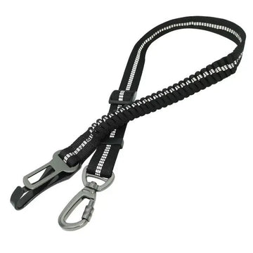 Dog Car Seat Belt - Reflective Retractable Safety Harness with Buffer
