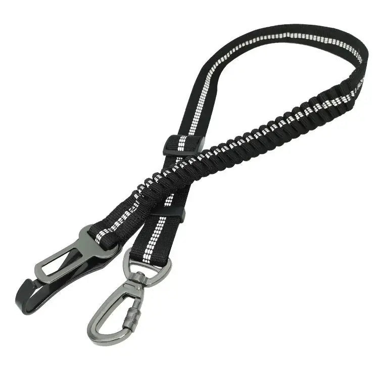 Pet Supplies Dog Reflective Buffer Retractable Car Seat Belt Meifu Market