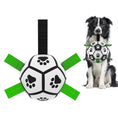 interactive dog football toy | inflatable dog soccer ball | durable pet training toy | energy saving