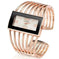 CANSNOW Luxury Rose Gold Bangle Bracelet Watch - Fashion Women's Dress Watch - Elegant Ladies Wristwatch - Meifu Market