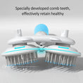 Pet Cat Brush Dog Slicker Brush Double-headed Negative Ion One-button Self Cleaning Dog Cat Hair Removal Pets Products Meifu Market