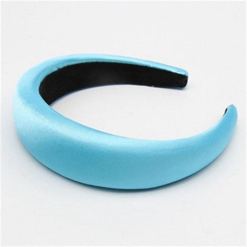 Peacock Velvet Bag Sponge Headband Thickened Flannel 