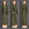 long-sleeve abaya dress | breathable cotton fabric | plus size prayer gown | energy saving