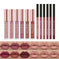 Lip Liner And Lipstick Makeup 12 Pcs Set 6 Matte Lipstick 6 Lip Liner Pens Waterproof Long Lasting Matte Lipstick Beauty C...