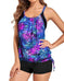 drawstring swimsuit for women | tight fit womens vest swimwear | high-waisted bikini set | ultrasonic cleaning