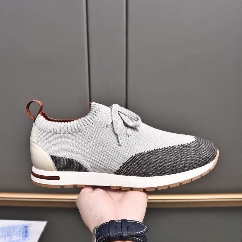 Sports Stitching Flying Woven Knit Breathable Men's Shoes Meifu Market