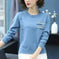 loose fit knit sweater | oversized pullover women | breathable cotton blend | energy saving