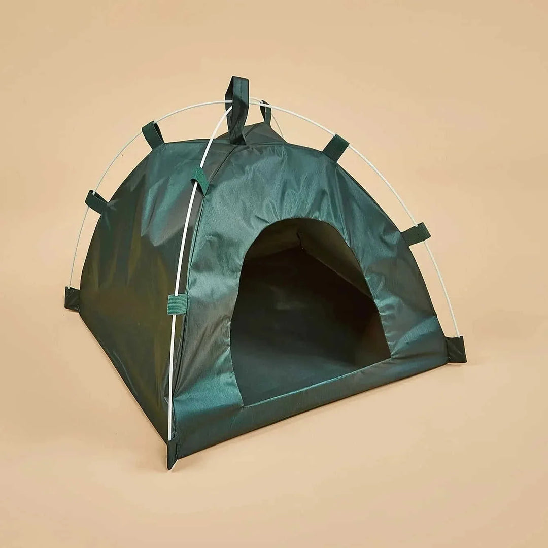 foldable pet tent with mat | waterproof pet tent | portable dog tent | energy saving