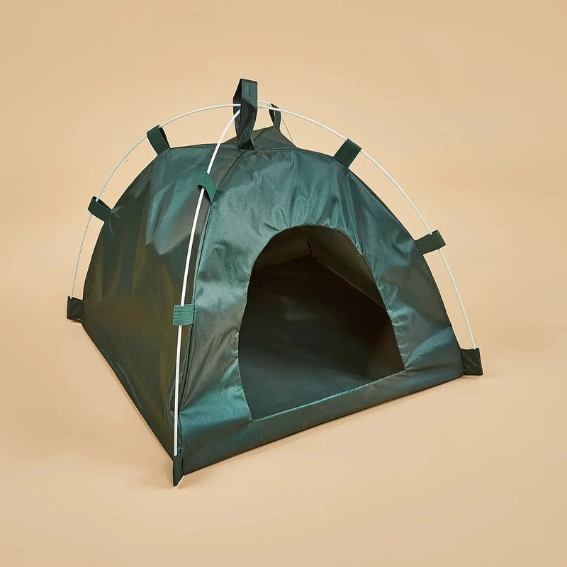 foldable pet tent with mat | waterproof pet tent | portable dog tent | energy saving