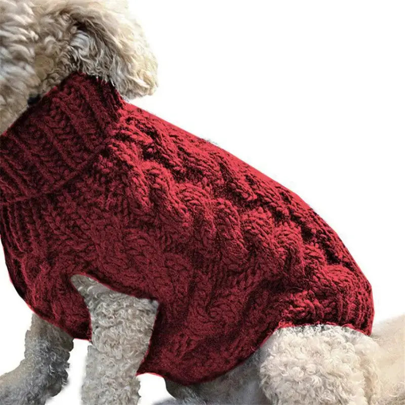 New Pet Sweater Dog Clothes Pet Supplier Winter Warm Clothing Meifu Market