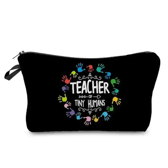 waterproof cosmetic bag | travel makeup organizer with zipper | pvc material toiletry bag | ultrasonic cleaning