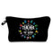 waterproof cosmetic bag | travel makeup organizer with zipper | pvc material toiletry bag | ultrasonic cleaning