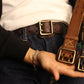 Cowhide Handmade Stitching Anti-allergy Men's Leather Belt meifu market