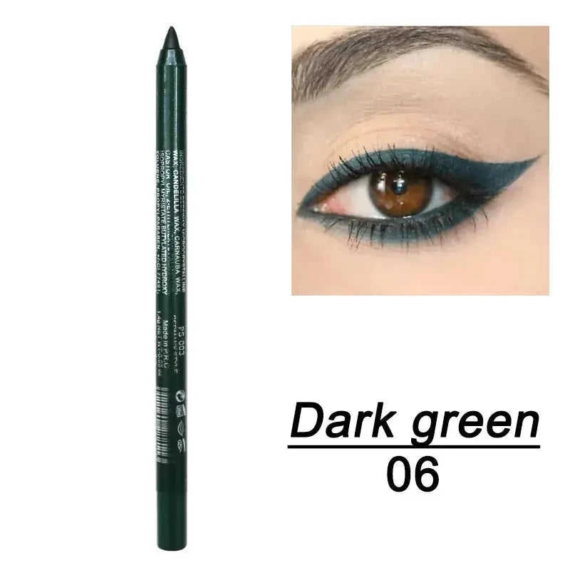 waterproof eyeliner pencil | long-lasting eye makeup | colorful eyeliner cosmetics | energy saving