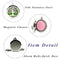 stainless steel magnetic necklace | aromatherapy diffuser pendant | essential oil necklace for women | energy saving