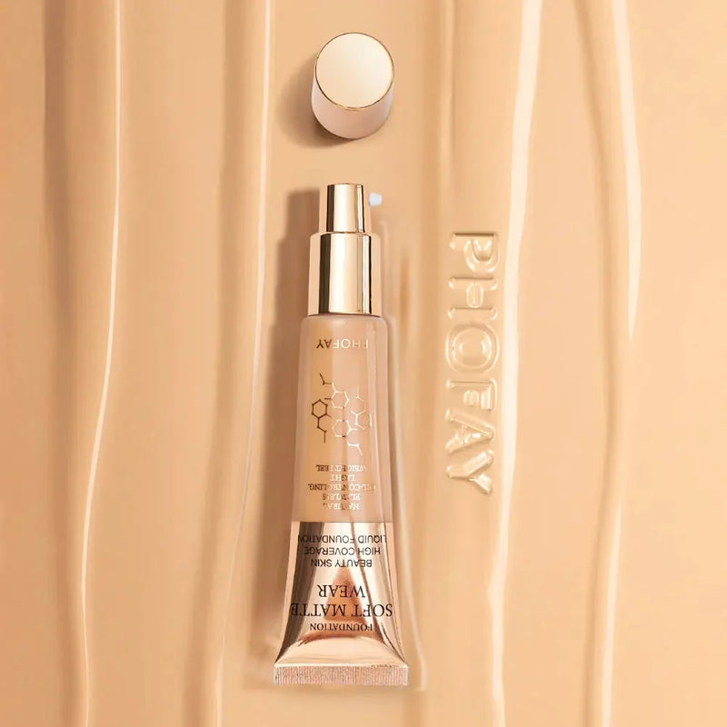 long-lasting matte foundation | waterproof liquid foundation | buildable coverage foundation | ultrasonic cleaning