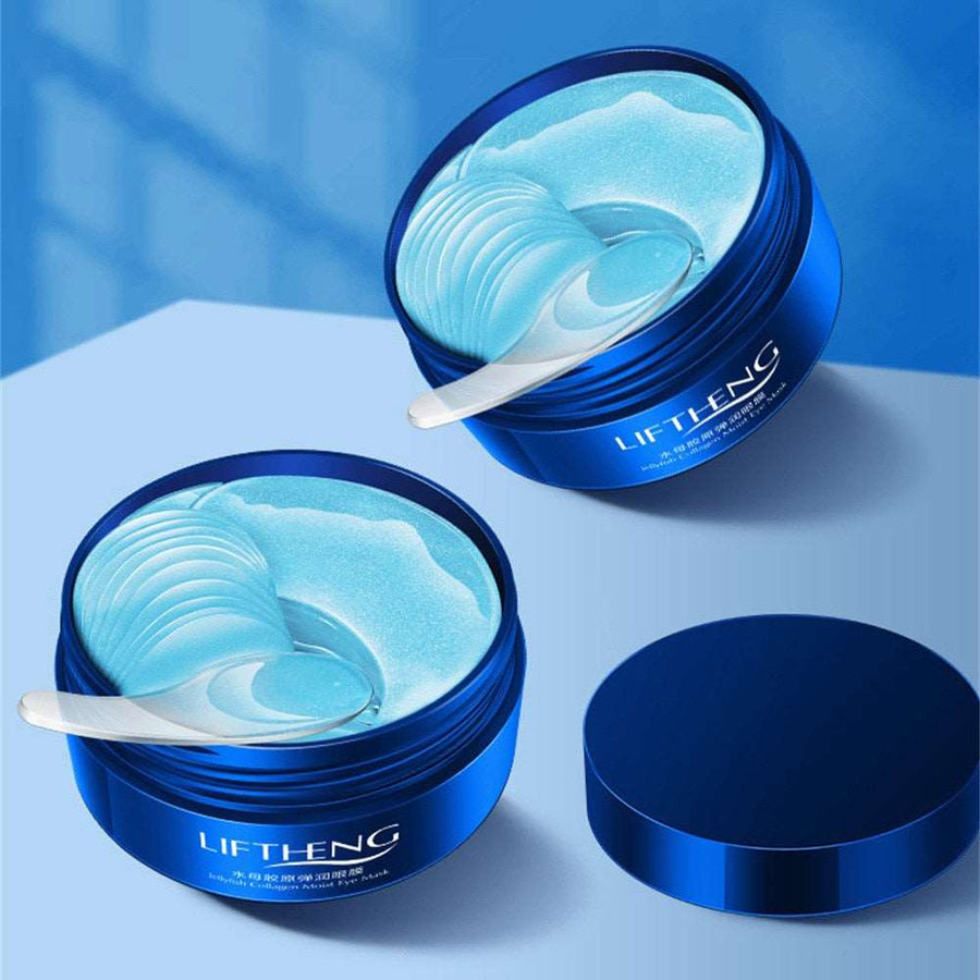 60pcs Jellyfish Collagen Eye Patch for Hydrating Dry Eye Skin - Meifu Market