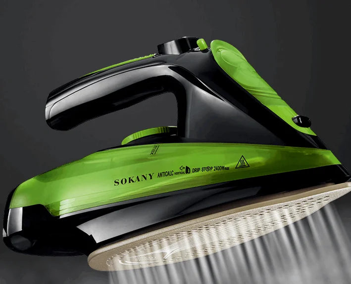 cordless steam iron | portable clothes steamer | ceramic soleplate iron | ultrasonic cleaning
