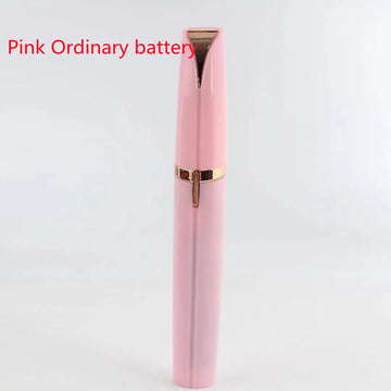 Electric Eyebrow Trimmer - Painless Flawless Brows Hair Remover with LED Light
