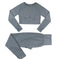 Seamless Knitted Dot Yoga Suit For Women Meifu Market