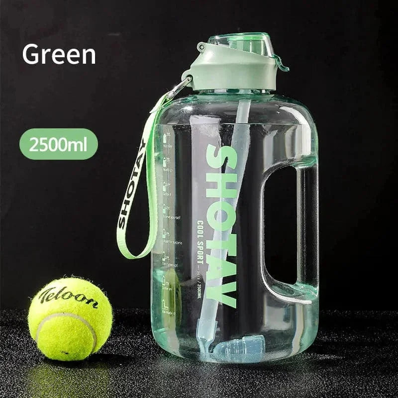 leak-proof flip-top lid | portable gym water bottle | workout hydration for running | ultrasonic cleaning