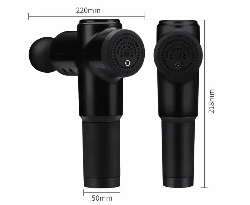 deep tissue massage gun | portable muscle massager | rechargeable massage gun | energy saving