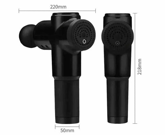 deep tissue massage gun | portable muscle massager | adjustable speed settings | ultrasonic cleaning