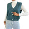 stretchable bandage fabric | sleeveless vest top | longline cardigan coat | ultrasonic cleaning