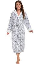 RONGTAI Ladies Long Fleece Bathrobe Meifu Market