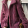 double-faced fleece fabric | high neck sweater women | warm cardigan for women | ultrasonic cleaning
