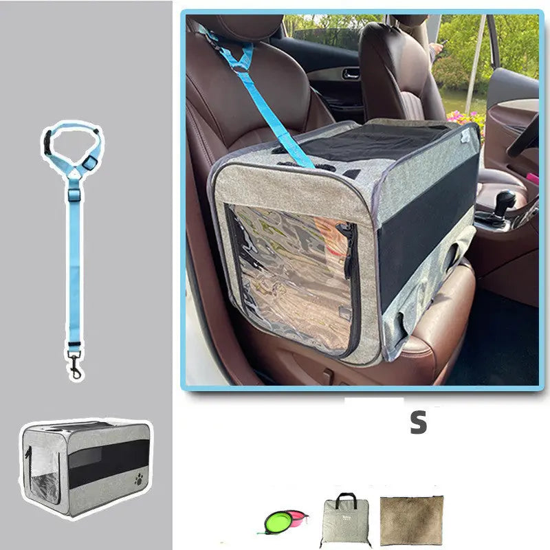 Pet Travel Carrier Bag Portable Pet Bag Folding Fabric Pet Carrier Travel Carrier Bag For Pet Cage With Locking Safety Zippers Meifu Market