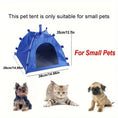 foldable pet tent with mat | waterproof pet tent | portable dog tent | energy saving
