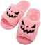 faux fur slippers for women | plush indoor house shoes | halloween costume slippers | energy saving