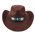 faux fur cowboy hat | wide brim western hat | punk horse riding helmet | energy saving