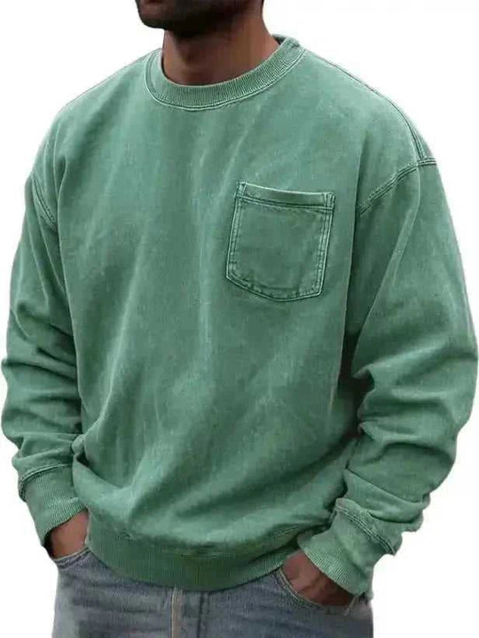 merino wool sweater | lightweight cashmere pullover | slim fit mens sweater | energy saving