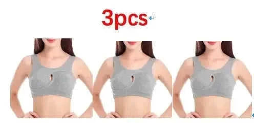 plus size cotton sleep bra | removable padded bralette | wirefree lounge bra | energy saving