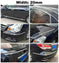 6M Chrome Car Styling Moulding Strip - Door Window Mirror Body Decorat - side view (pattern: check)
