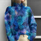 New Christmas Abstract Printing Casual Cloak Coat Cardigan Meifu Market