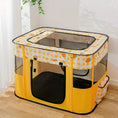 foldable pet playpen | portable dog crate for travel | collapsible cat kennel | ultrasonic cleaning